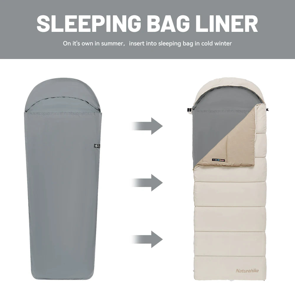 Ultralight Sleeping Bag Liner – Portable Liner for Camping & Travel