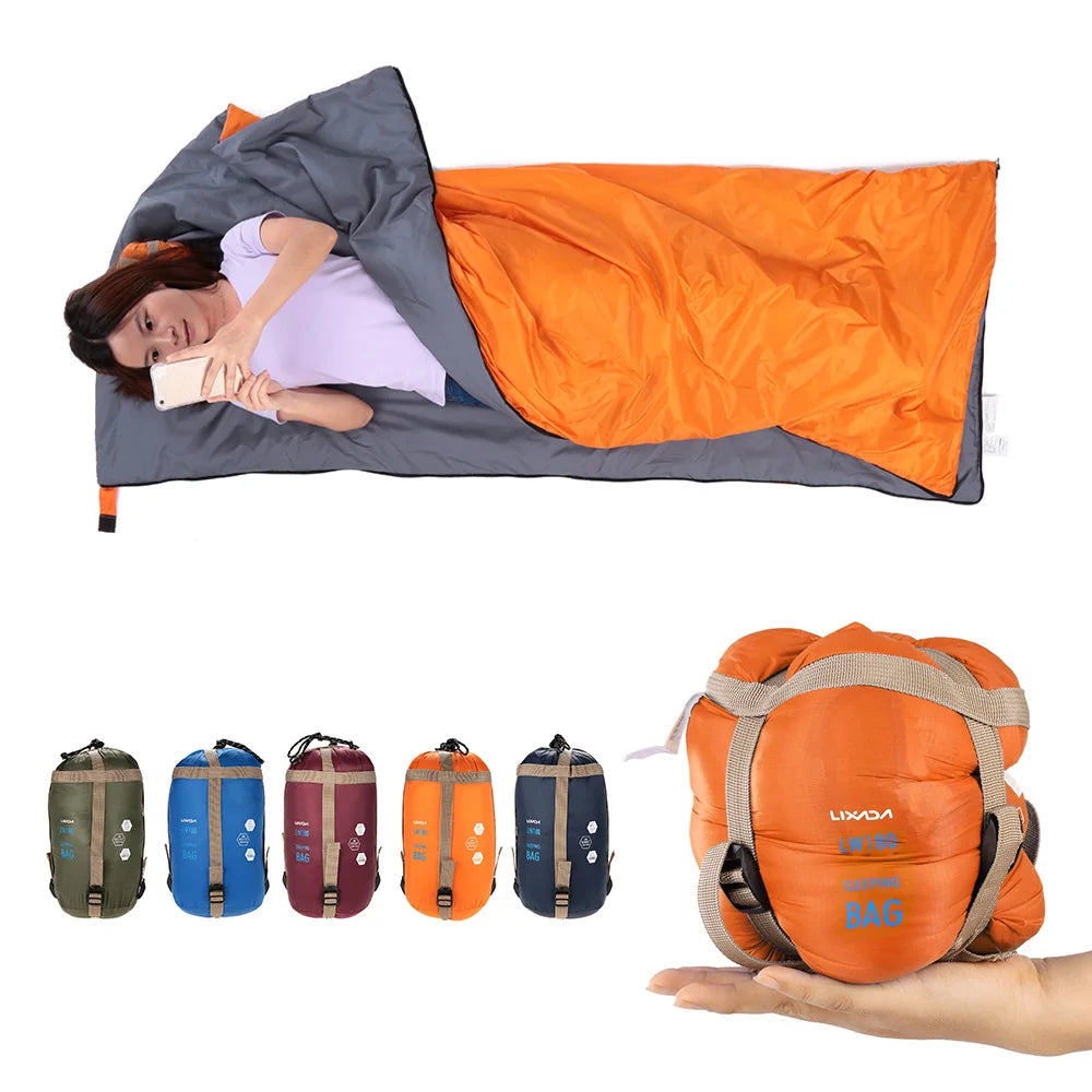 Envelope Sleeping Bag – Ultralight Adult Camping & Travel Sleeping Bag
