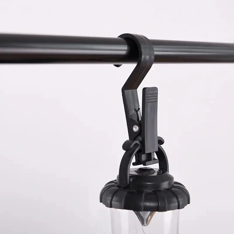 Portable Outdoor Canopy Clip - Multi-functional Hooks for Camping