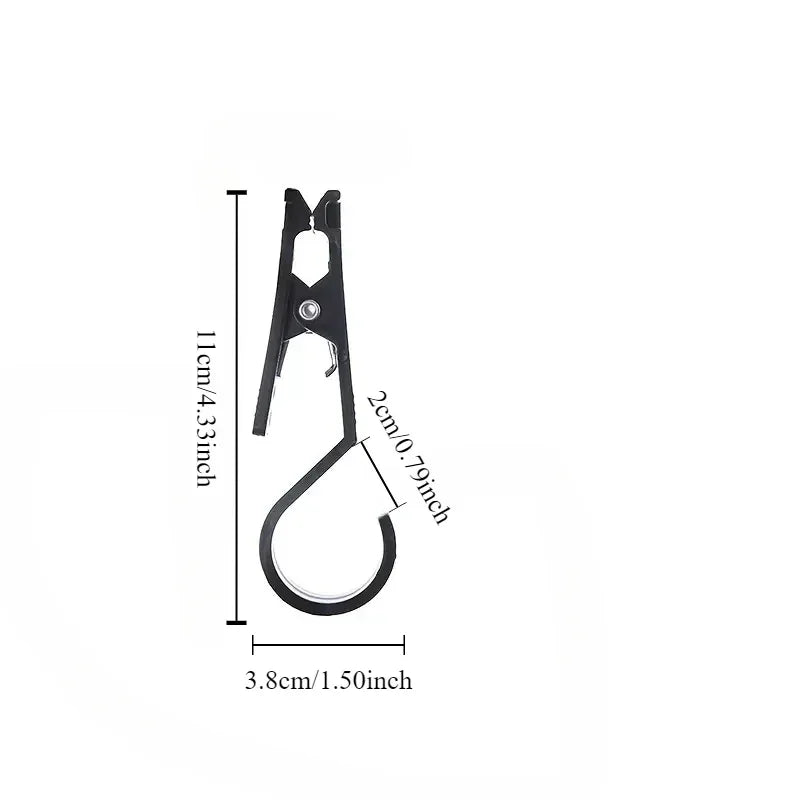 Portable Outdoor Canopy Clip - Multi-functional Hooks for Camping