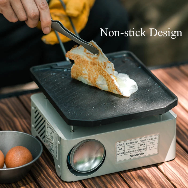 Folding Non-Stick Camping Frying Pan – Portable Outdoor Cooking Pan